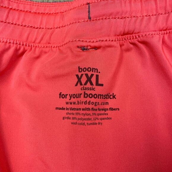 Birddogs Shorts Mens 2XL Gray Boom For Yor Boomstick Lined Lightweight Active - Picture 6 of 13